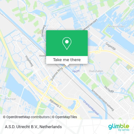 A.S.D. Utrecht B.V. map