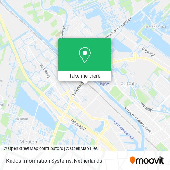 Kudos Information Systems map