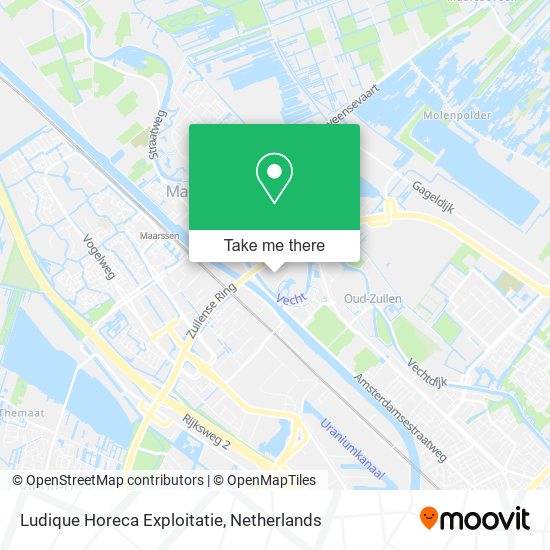 Ludique Horeca Exploitatie map