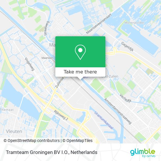 Tramteam Groningen BV I.O. map