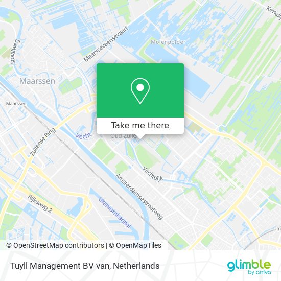 Tuyll Management BV van map