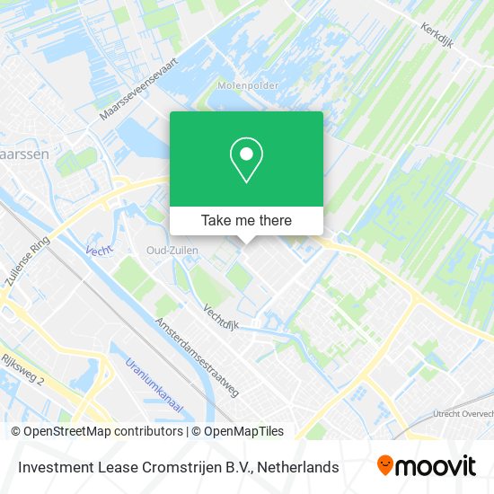 Investment Lease Cromstrijen B.V. map