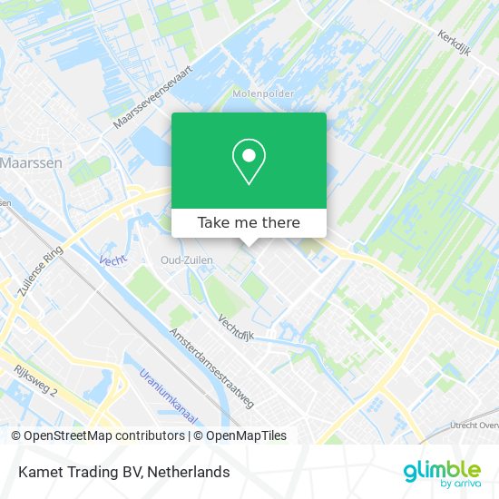 Kamet Trading BV map