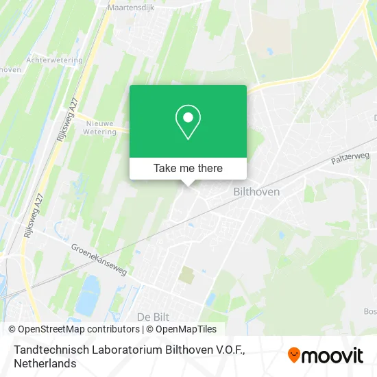 Tandtechnisch Laboratorium Bilthoven V.O.F. map