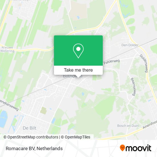 Romacare BV map