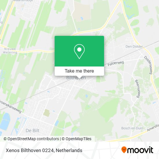 Xenos Bilthoven 0224 map