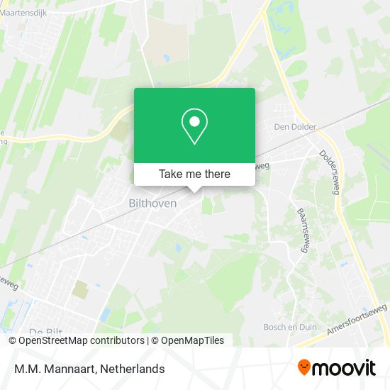 M.M. Mannaart map