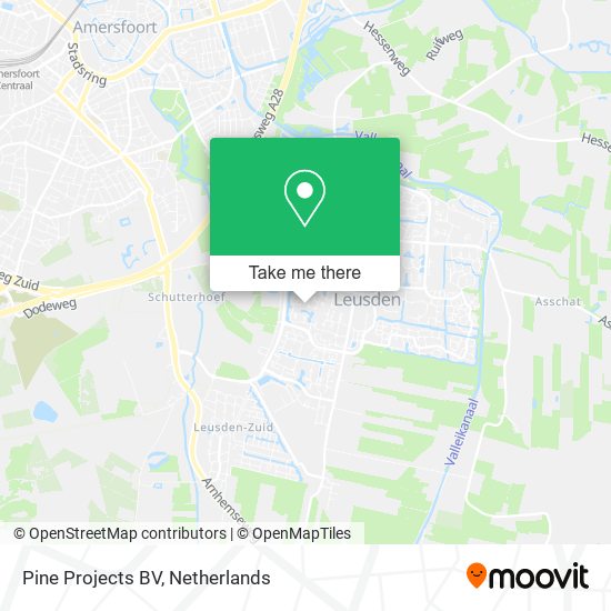 Pine Projects BV map