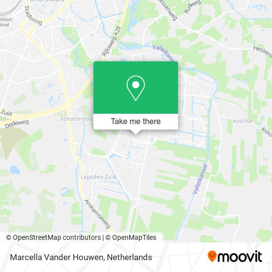 Marcella Vander Houwen map