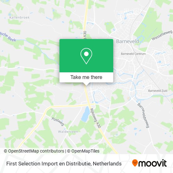 First Selection Import en Distributie map