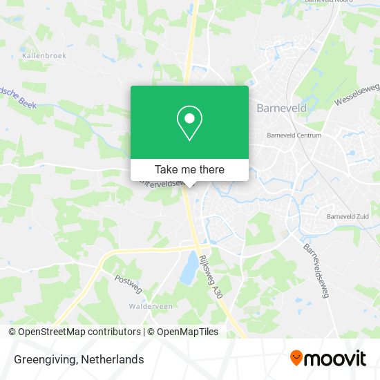 Greengiving map