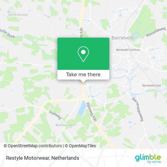 Restyle Motorwear map