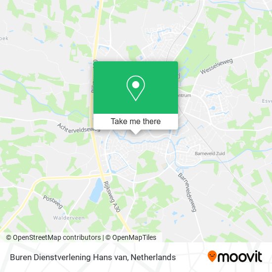 Buren Dienstverlening Hans van map