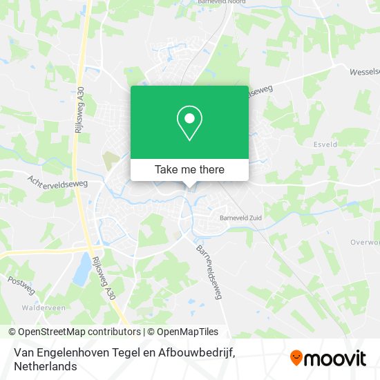 Van Engelenhoven Tegel en Afbouwbedrijf map