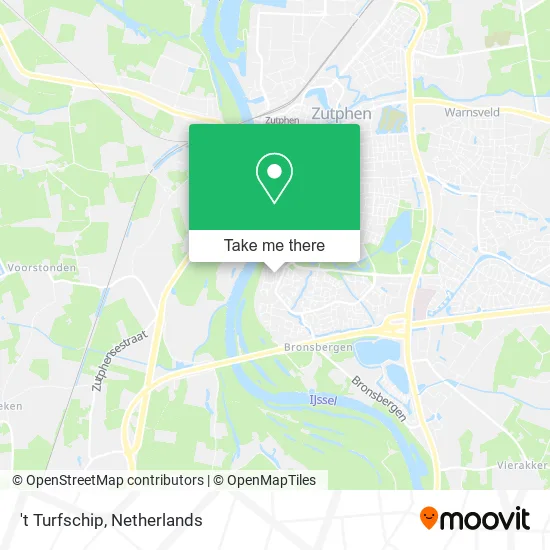 't Turfschip map