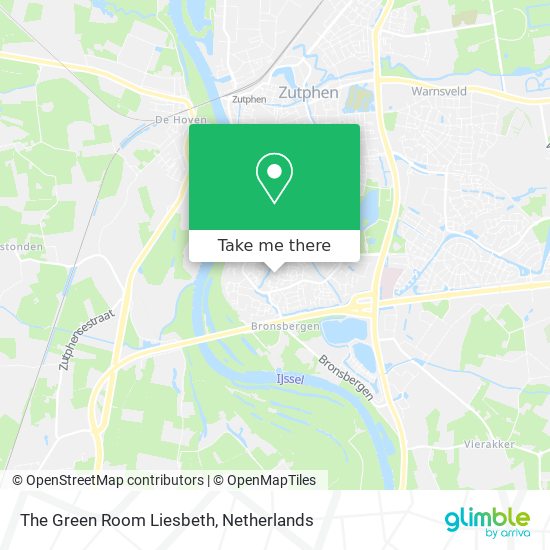 The Green Room Liesbeth map