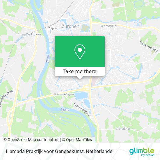 Llamada Praktijk voor Geneeskunst map