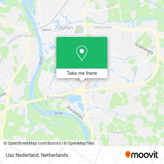 Uaz Nederland map