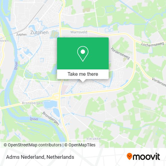 Adms Nederland map