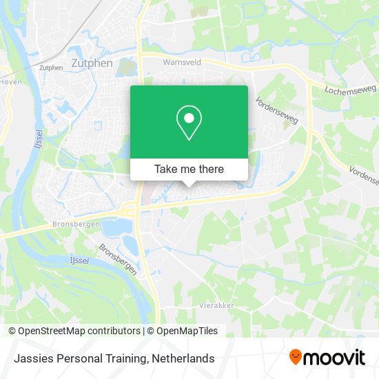Jassies Personal Training map