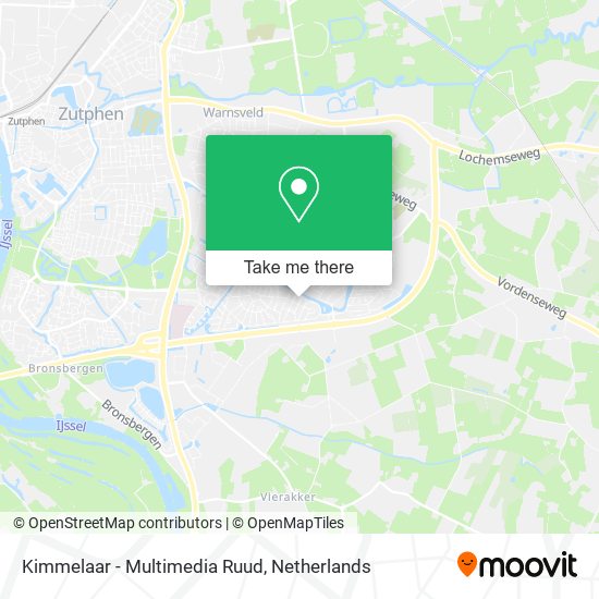 Kimmelaar - Multimedia Ruud map