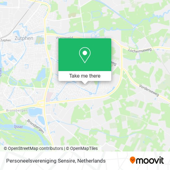 Personeelsvereniging Sensire map