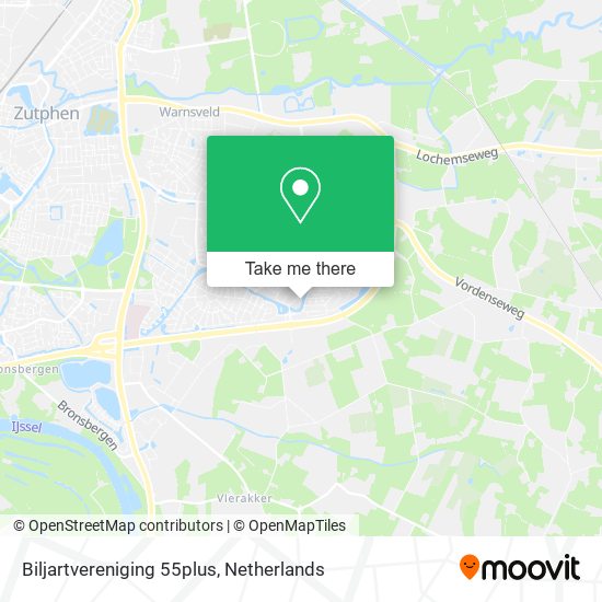 Biljartvereniging 55plus map