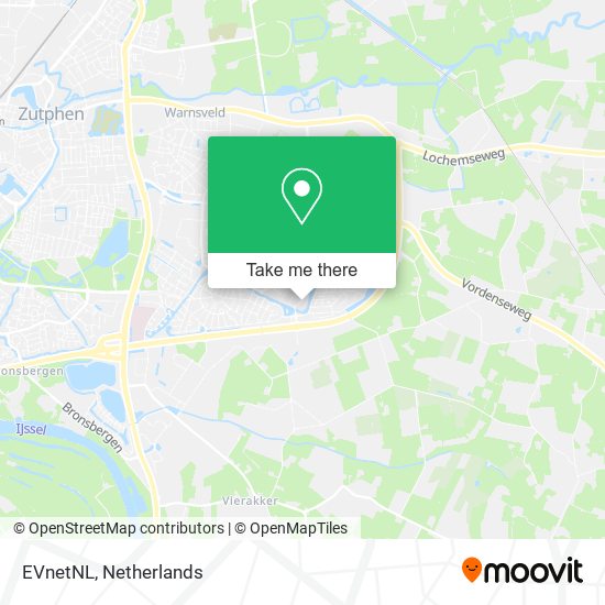 EVnetNL map