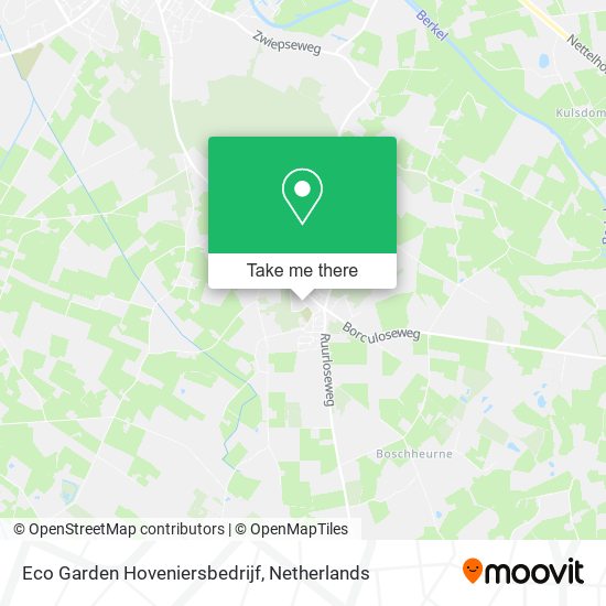 Eco Garden Hoveniersbedrijf map