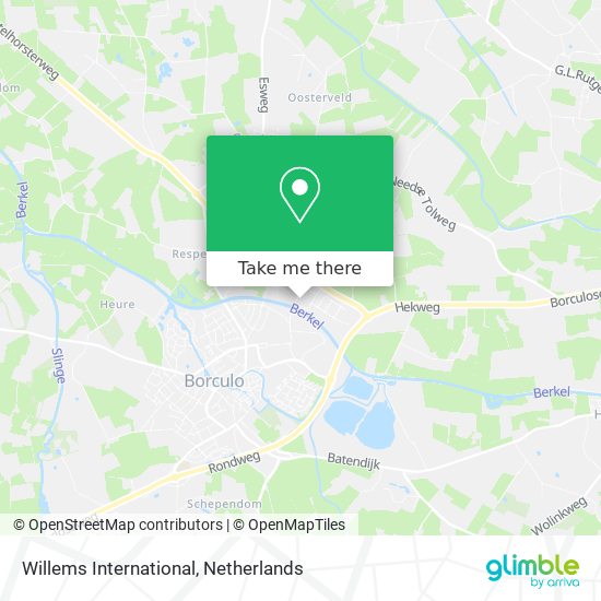 Willems International Karte