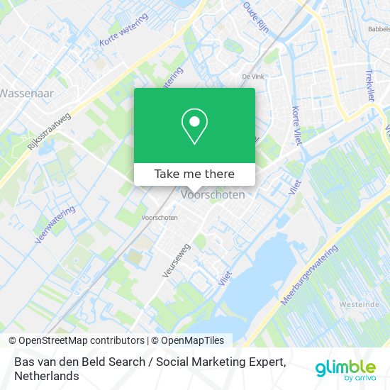 Bas van den Beld Search / Social Marketing Expert map