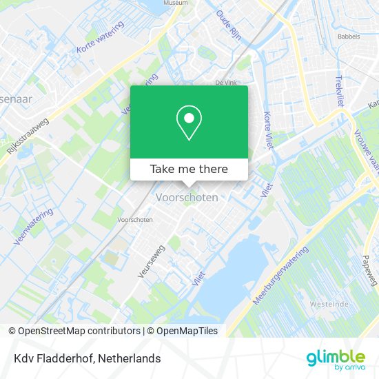 Kdv Fladderhof map