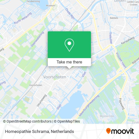 Homeopathie Schrama map