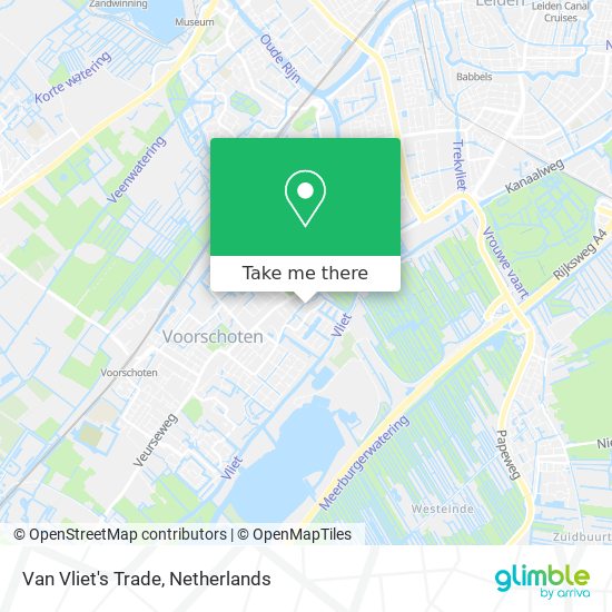 Van Vliet's Trade Karte