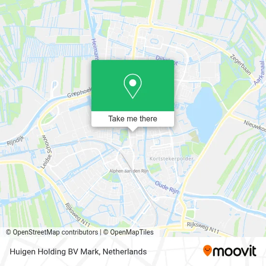 Huigen Holding BV Mark map
