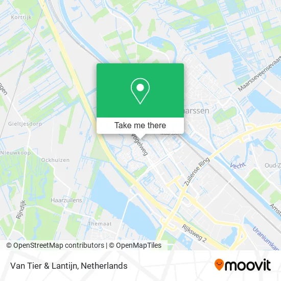 Van Tier & Lantijn map
