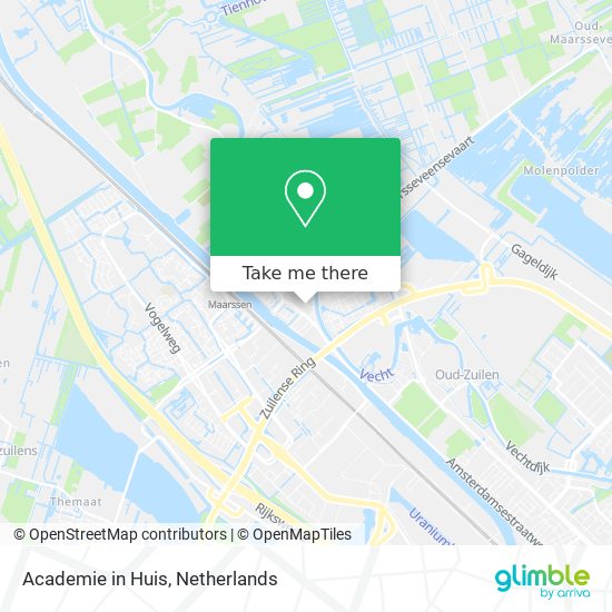 Academie in Huis map