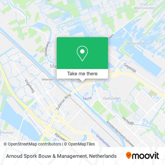 Arnoud Spork Bouw & Management map