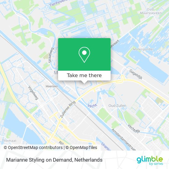 Marianne Styling on Demand map