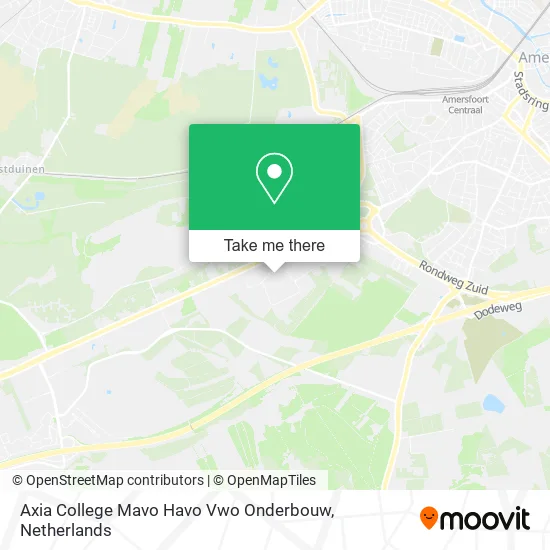 Axia College Mavo Havo Vwo Onderbouw Karte