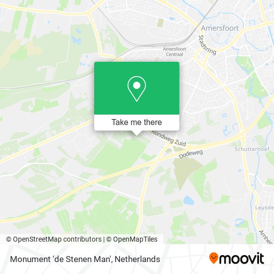 Monument 'de Stenen Man' map