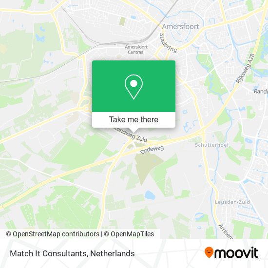 Match It Consultants map