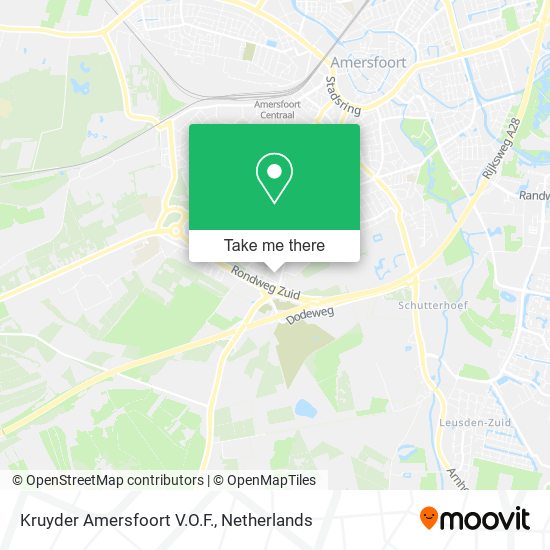 Kruyder Amersfoort V.O.F. map