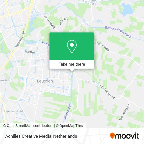 Achilles Creative Media map