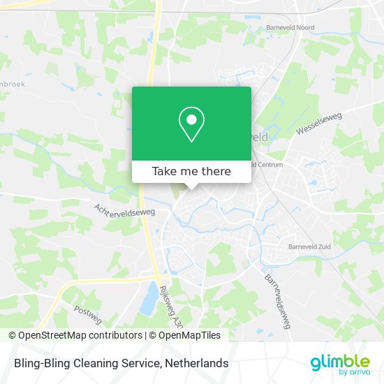 Bling-Bling Cleaning Service map