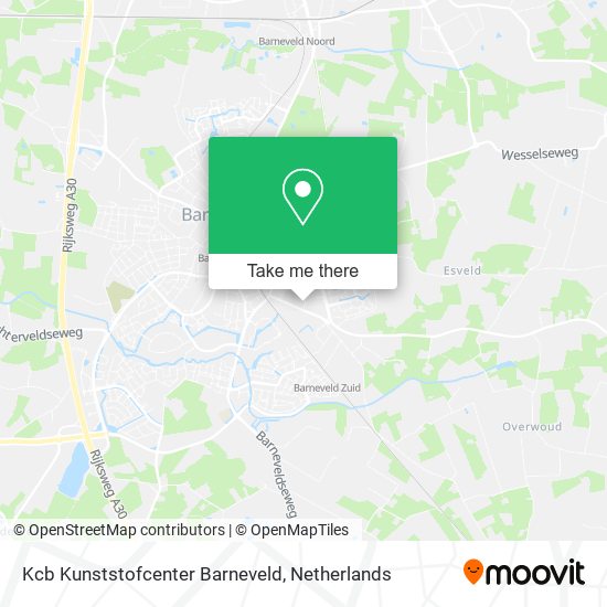 Kcb Kunststofcenter Barneveld map