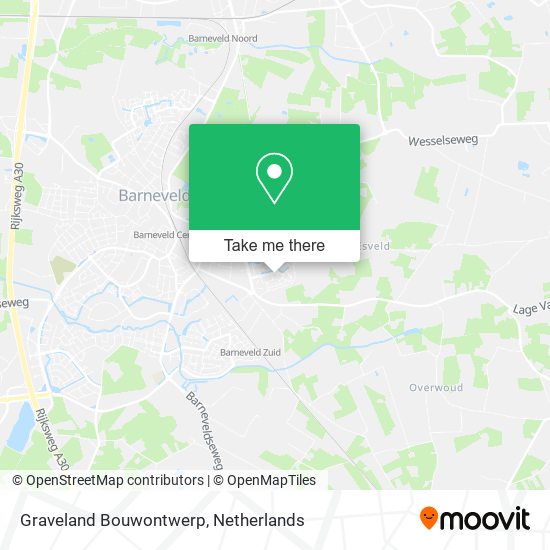 Graveland Bouwontwerp map