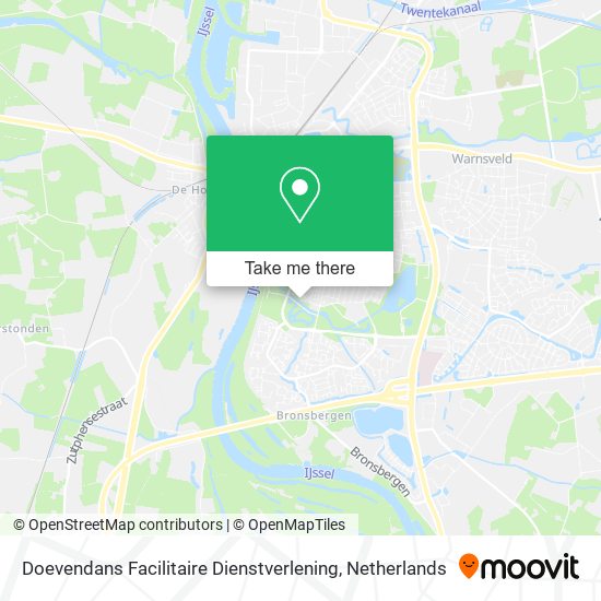 Doevendans Facilitaire Dienstverlening map