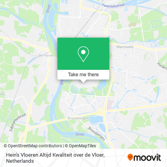 Hein's Vloeren Altijd Kwaliteit over de Vloer map