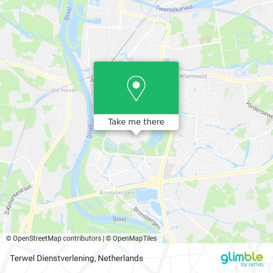 Terwel Dienstverlening map